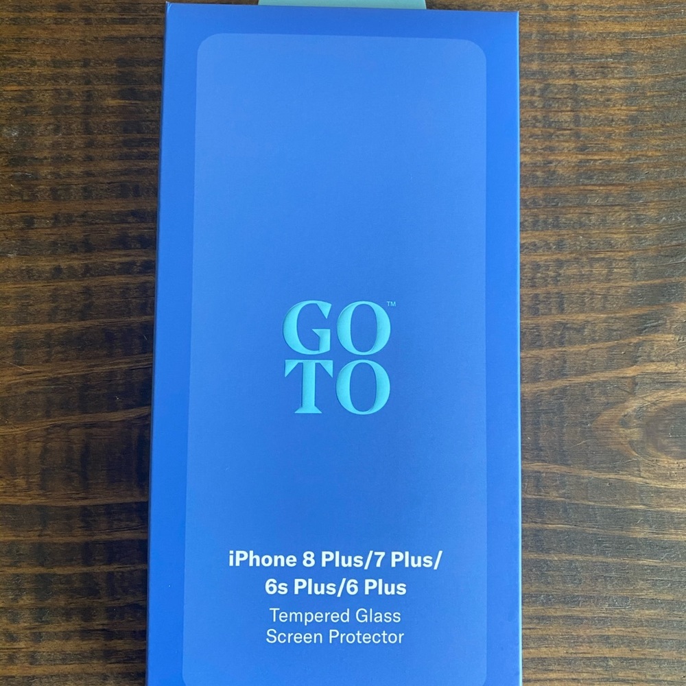 Glass screen protector iPhone plus